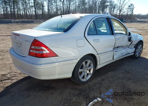 2007 Mercedes-Benz C 280 Luxury 4Matic from USA, damaged, VIN WDBRF92H67F889227